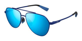 Maui Jim Waiwai Mj0634s Men Blue Pilot Sunglasses
