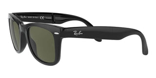 Ray-Ban WAYFARER FOLDING RB 4105 unisex Black Squared Sunglasses