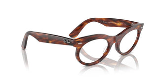 Ray-ban Wayfarer Oval 0rx 2242v Unisex Havana Geometric Eyeglasses