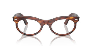 Ray-ban Wayfarer Oval 0rx 2242v Unisex Havana Geometric Eyeglasses