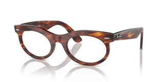 Ray-ban Wayfarer Oval 0rx 2242v Unisex Havana Geometric Eyeglasses