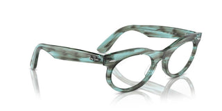 Ray-ban Wayfarer Oval 0rx 2242v Unisex Green Geometric Eyeglasses