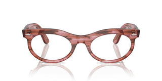 Ray-ban Wayfarer Oval 0rx 2242v Unisex Pink Geometric Eyeglasses