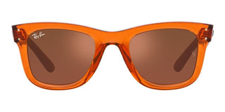 Ray-Ban WAYFARER REVERSE R0502S unisex Orange Squared Sunglasses