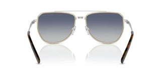 Michael Kors Whistler Mk 1155 Men Silver Pilot Sunglasses