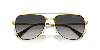 Michael Kors Whistler Mk 1155 Men Gold Pilot Sunglasses