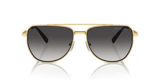 Michael Kors Whistler Mk 1155 Men Gold Pilot Sunglasses
