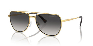 Michael Kors Whistler Mk 1155 Men Gold Pilot Sunglasses