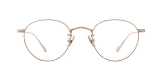 GARRETT LEIGHT WILLIAM unisex Gold Pantos Eyeglasses