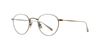 GARRETT LEIGHT WILLIAM unisex Gold Pantos Eyeglasses