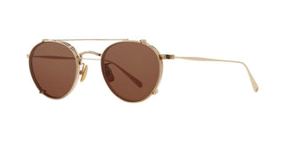 GARRETT LEIGHT WILLIAM CLIP unisex Gold Pilot Eyeglasses