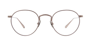 GARRETT LEIGHT WILSON M II unisex Brown Round Eyeglasses