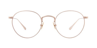 GARRETT LEIGHT WILSON M II unisex Rose gold Round Eyeglasses