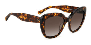 Kate Spade Winslet/g/s Women Havana Oversize Sunglasses