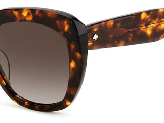 Kate Spade Winslet/g/s Women Havana Oversize Sunglasses