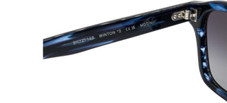 BARTON PERREIRA Winton men Blue Squared Sunglasses