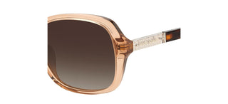 Kate Spade YVETTE/S women Brown Geometric Sunglasses