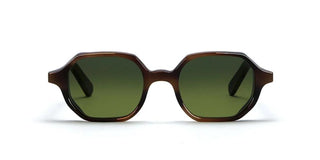 L.G.R ZANZIBAR - CARNET DE VOYAGE unisex Havana Geometric Sunglasses