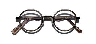 L.G.R ZELALEM - LIONS OF ETHIOPIA unisex Black Round Eyeglasses