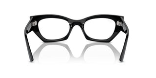 Ray-ban Zena Rx 7330 Unisex Black Geometric Eyeglasses
